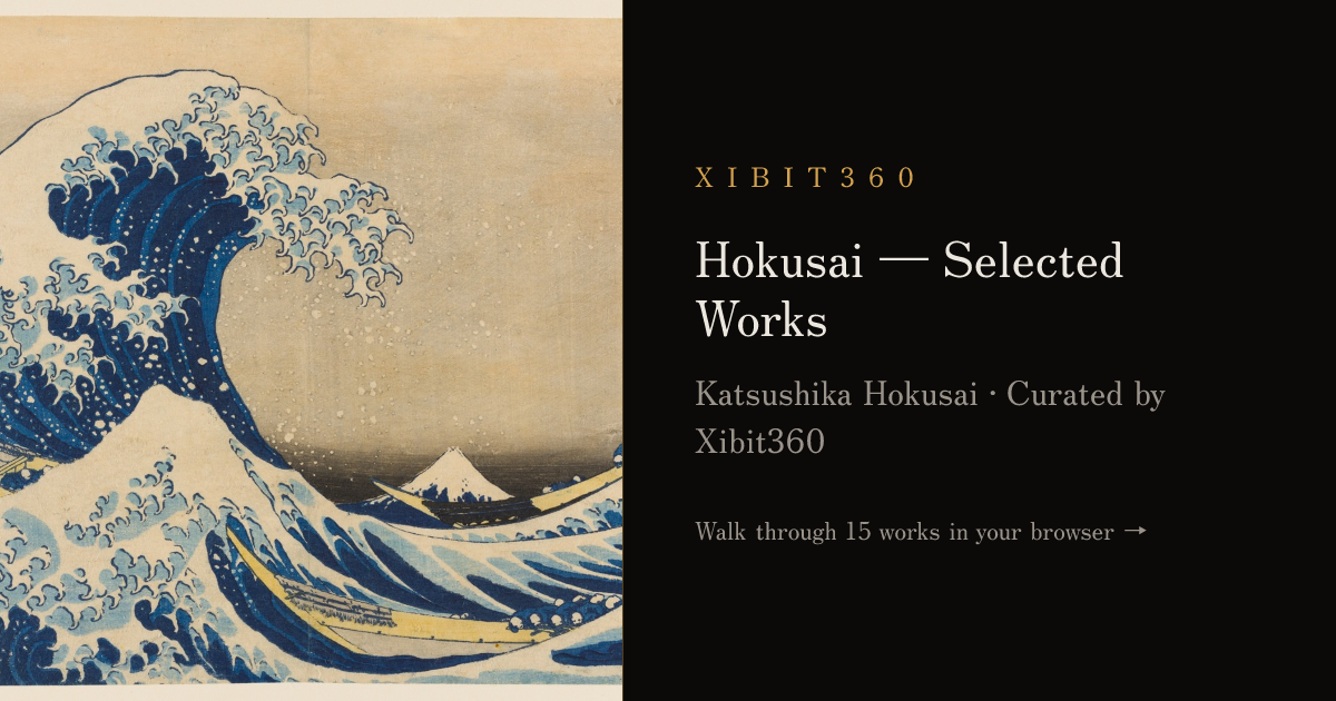 Hokusai — Selected Works | Katsushika Hokusai — Curated by Xibit360